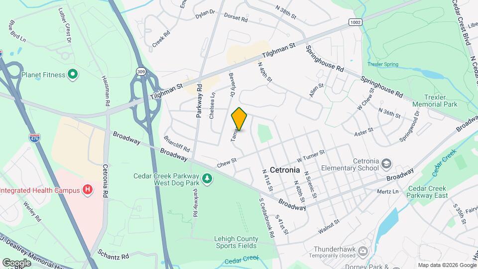 347 Tamarack Dr Map and Location Details