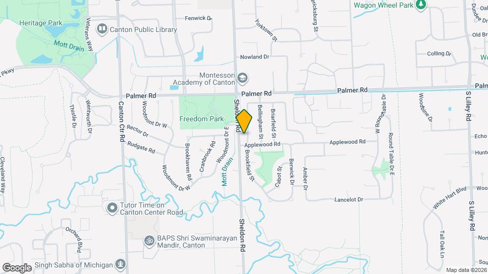 2056 Brookfield St Map and Location Details