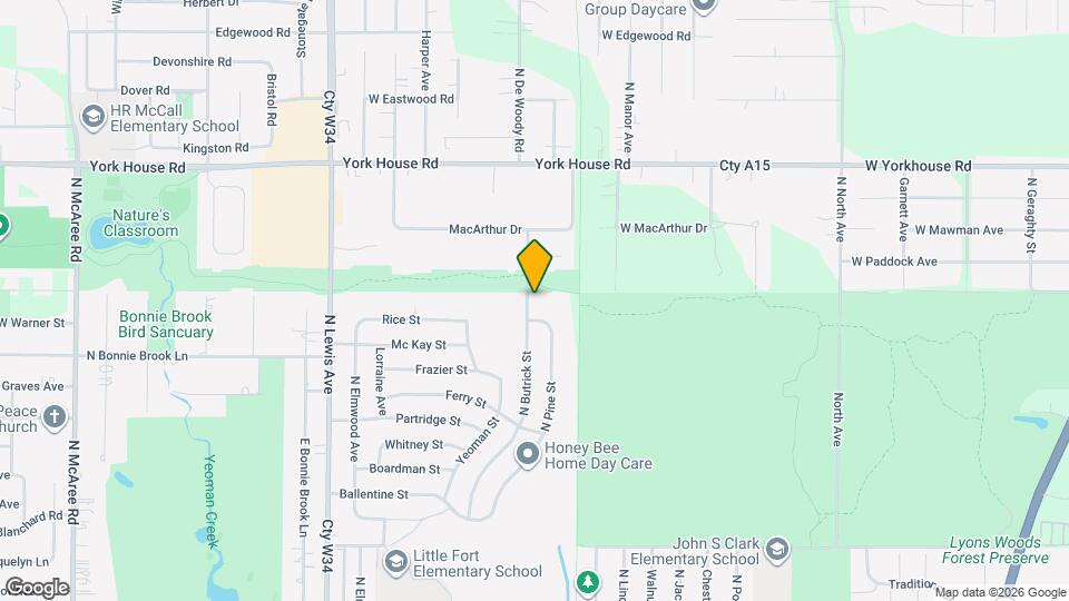 2939 N Butrick St Map and Location Details