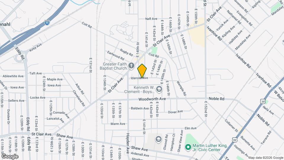 14014 Idarose Ave Mapa y Detalles de la Ubicación