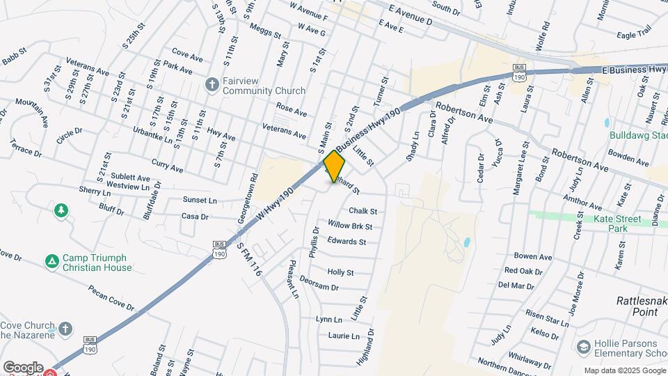 917 Brookview Dr Map and Location Details