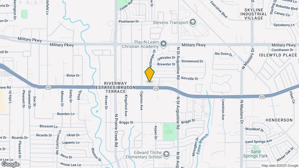 3211 Wilbarger Dr Map and Location Details