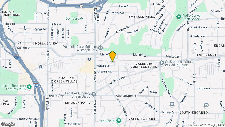 5256 Naranja St Map and Location Details