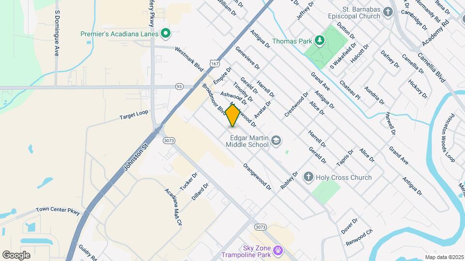 203 Elmwood Dr Map and Location Details