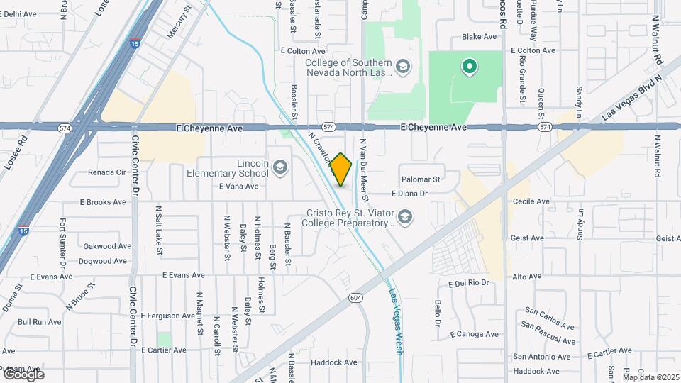 3009 N Crawford St Map and Location Details