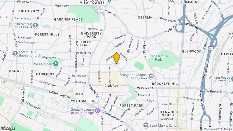 1936 Smallwood Dr Map and Location Details