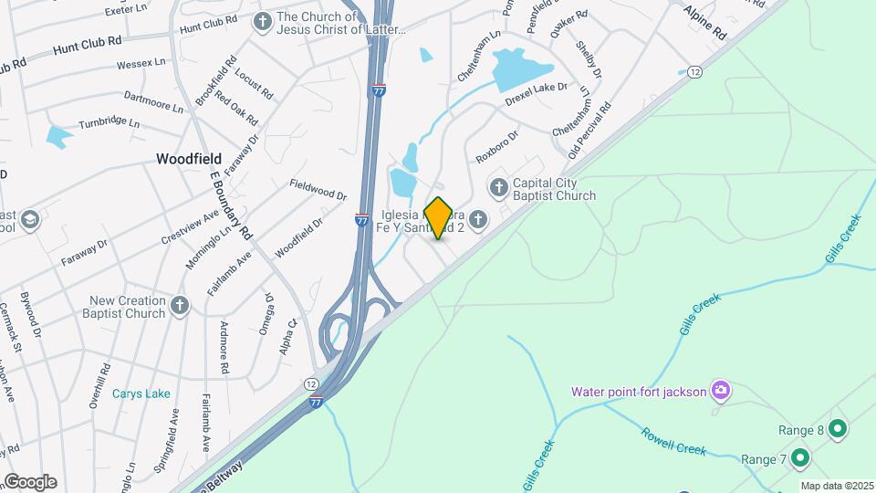 1608 Willowby St Mapa y Detalles de la Ubicación