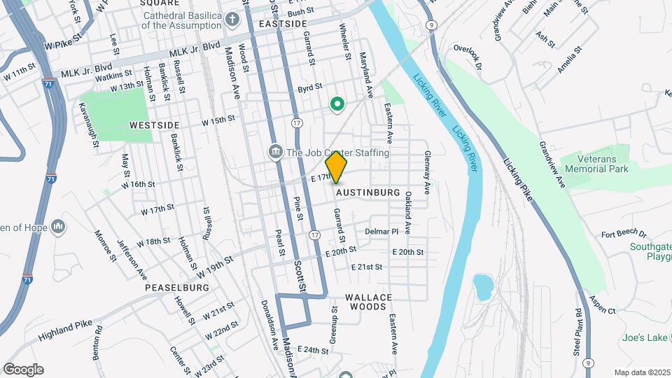 1718 Garrard St Mapa y Detalles de la Ubicación