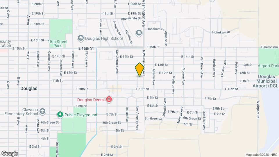 1100 N Washington Ave Map and Location Details