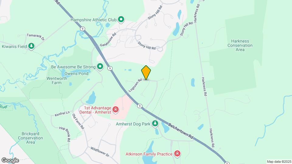 1 Edgehill Pl Map and Location Details