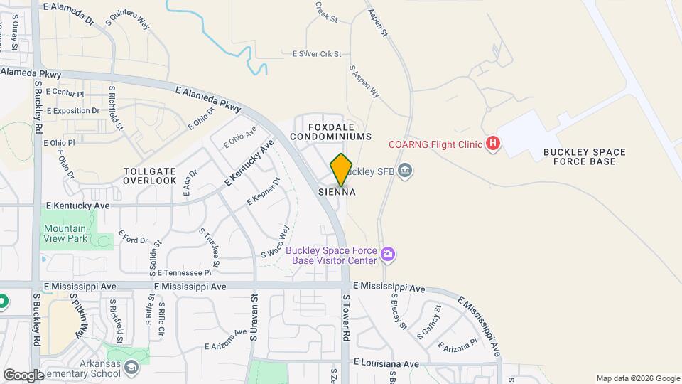 996 S Zeno Way Map and Location Details