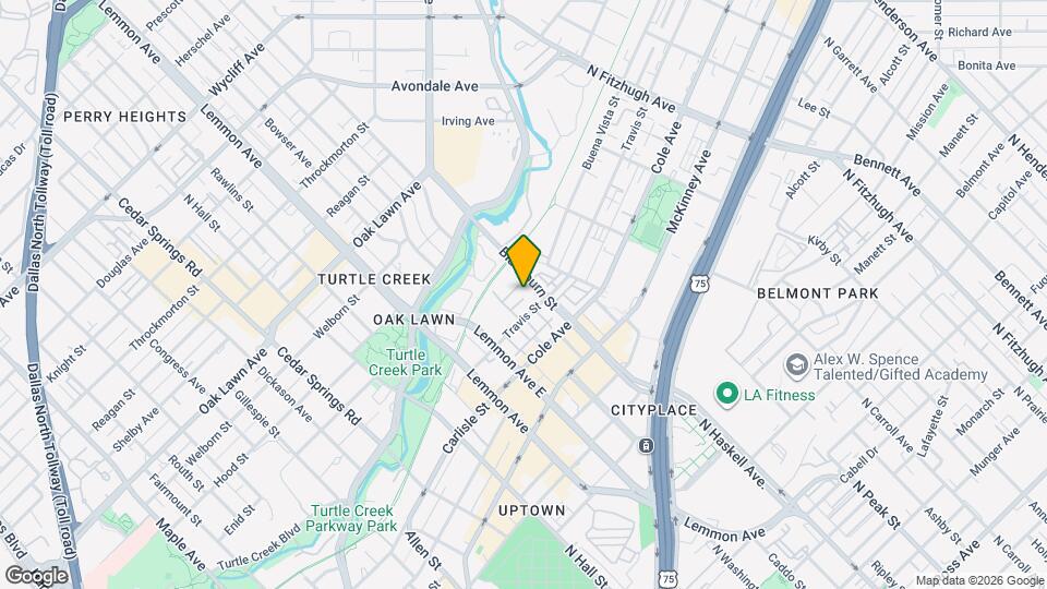 3311 Blackburn St, Unit 220 Map and Location Details