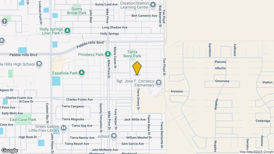 14821 Tierra Escape Ave Map and Location Details
