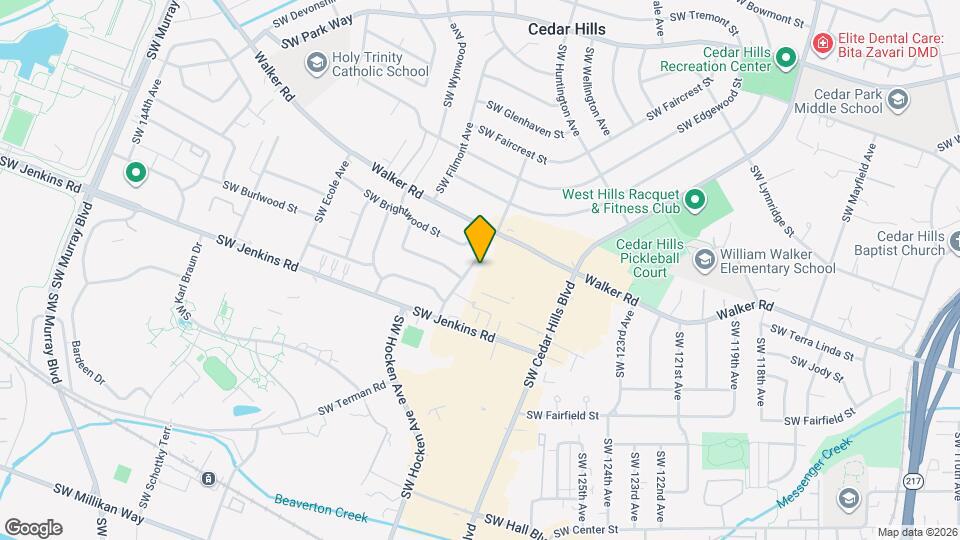 2520 SW Edgemoor Ave Map and Location Details
