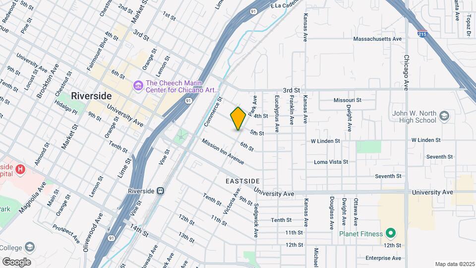 3553 Park Ave Map and Location Details