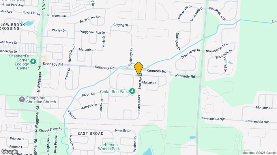 817 Bent Oak Dr Map and Location Details
