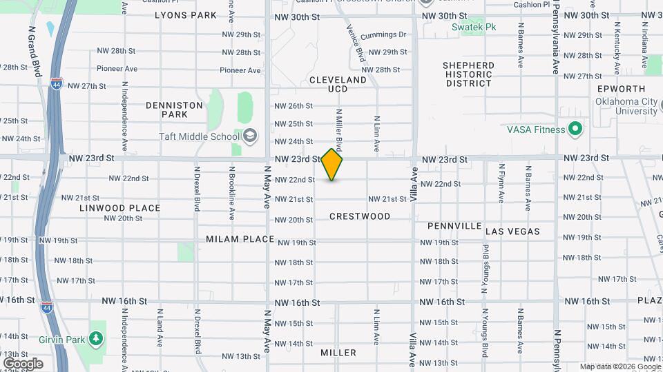 2748 NW 22nd St Map and Location Details