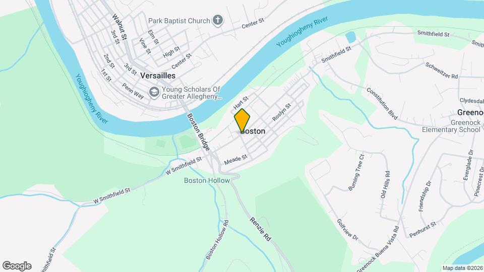 5816 Smithfield St Map and Location Details