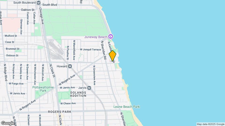 1348 W Howard St, Unit 1 Mapa y Detalles de la Ubicación