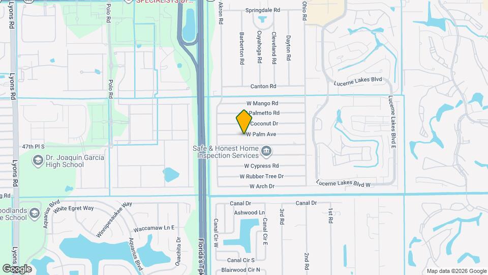 97 W Palm Ave Map and Location Details