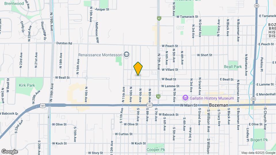 303 N 9 Ave Mapa y Detalles de la Ubicación