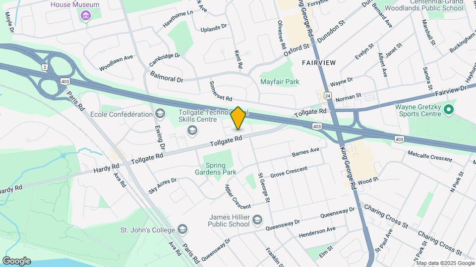88 Tollgate Rd Map and Location Details