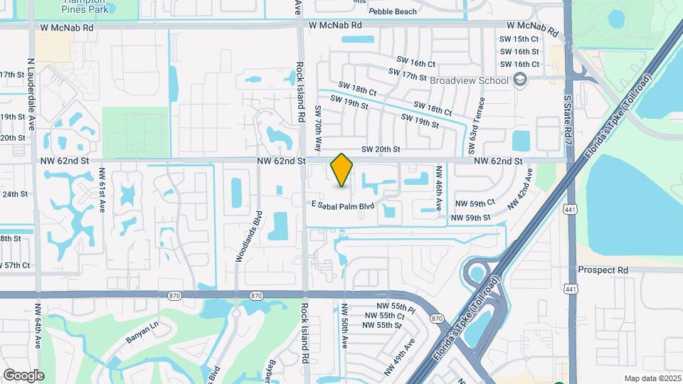 6075 N Sabal Palm Blvd, Unit 314 Map and Location Details