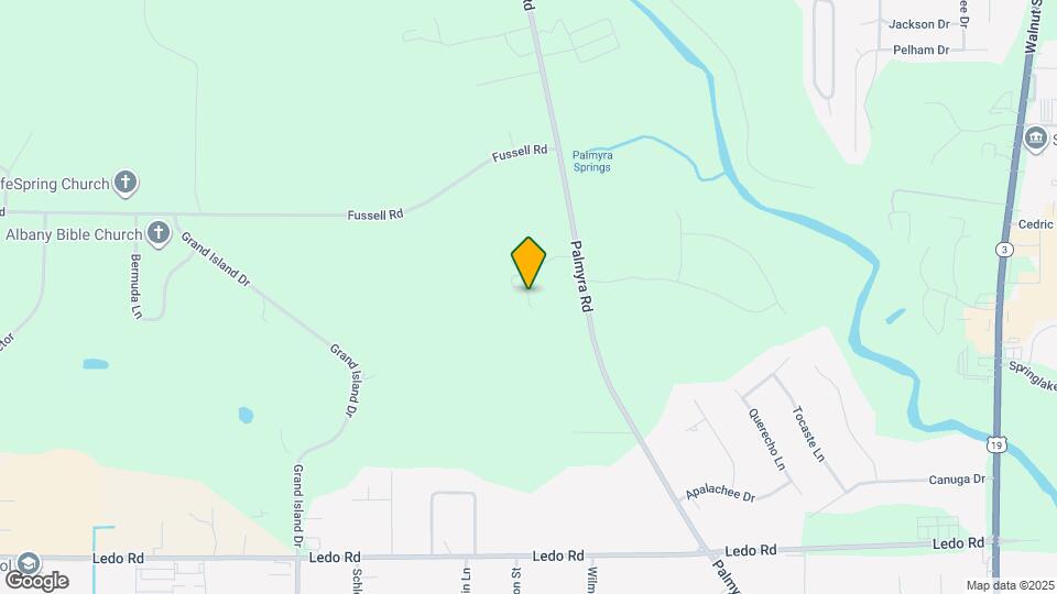 3140 Palmyra Rd Map and Location Details