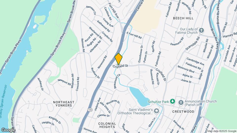 Crestwood Lake Apts Map and Location Details