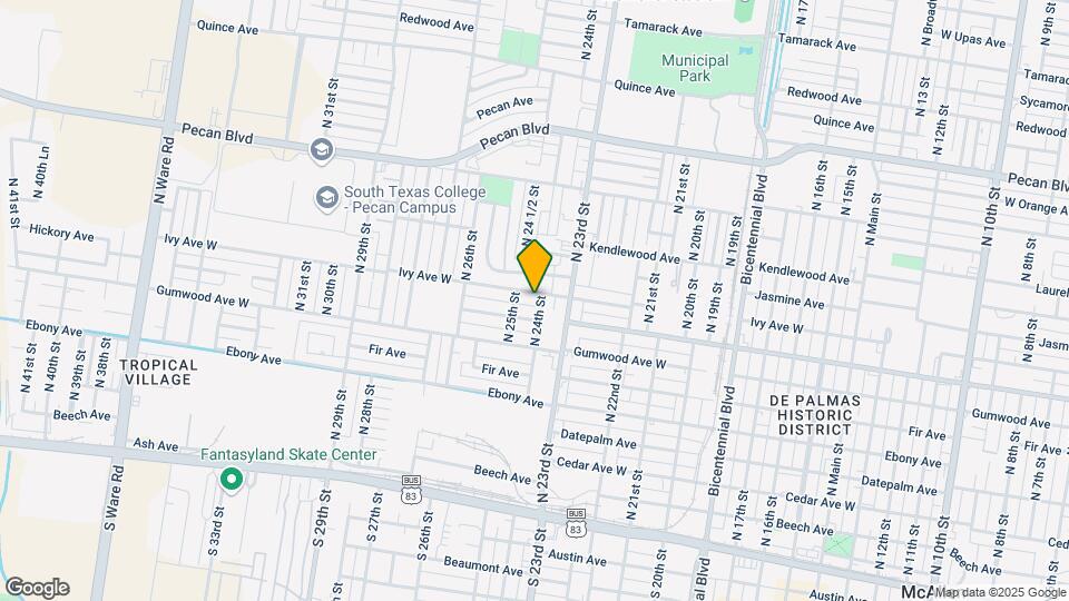 2407 Ivy Ave Map and Location Details