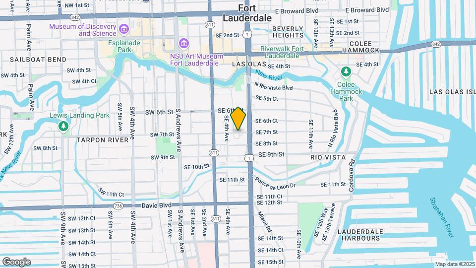 510 SE 7th St Map and Location Details