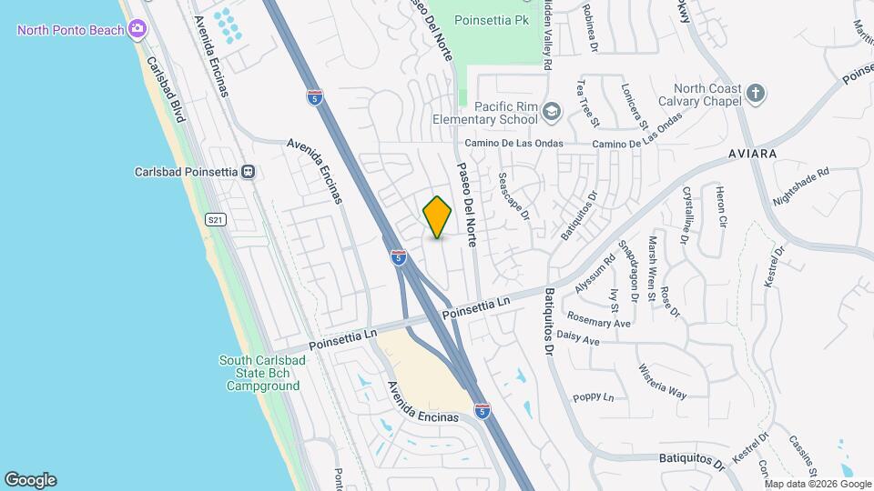 6923 Whitecap Dr Map and Location Details