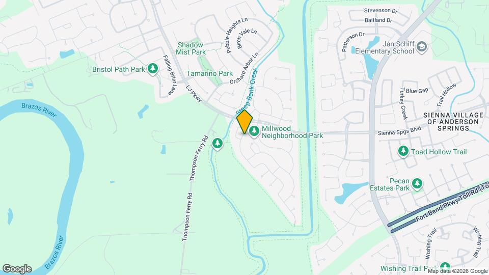 4427 Millstone Canyon Ln Mapa y Detalles de la Ubicación