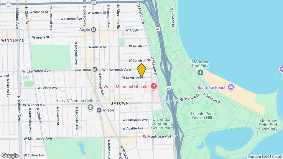 837 W Lakeside Pl, Unit 2 Mapa y Detalles de la Ubicación