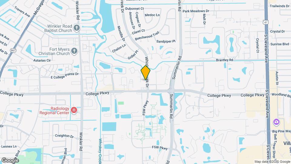 Whiskey Creek Condominiums Map and Location Details