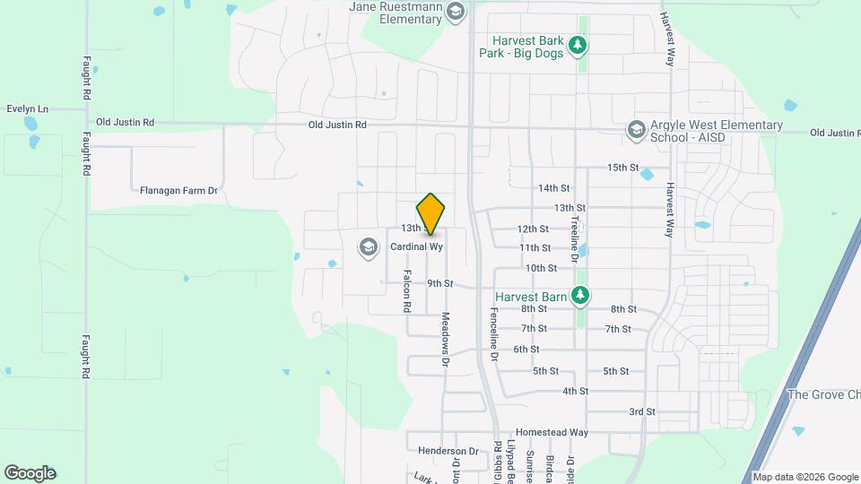 1812 Cardinal Wy Map and Location Details