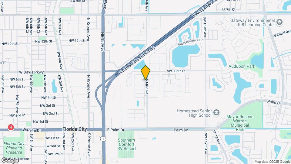 545 NE 5th Pl Map and Location Details