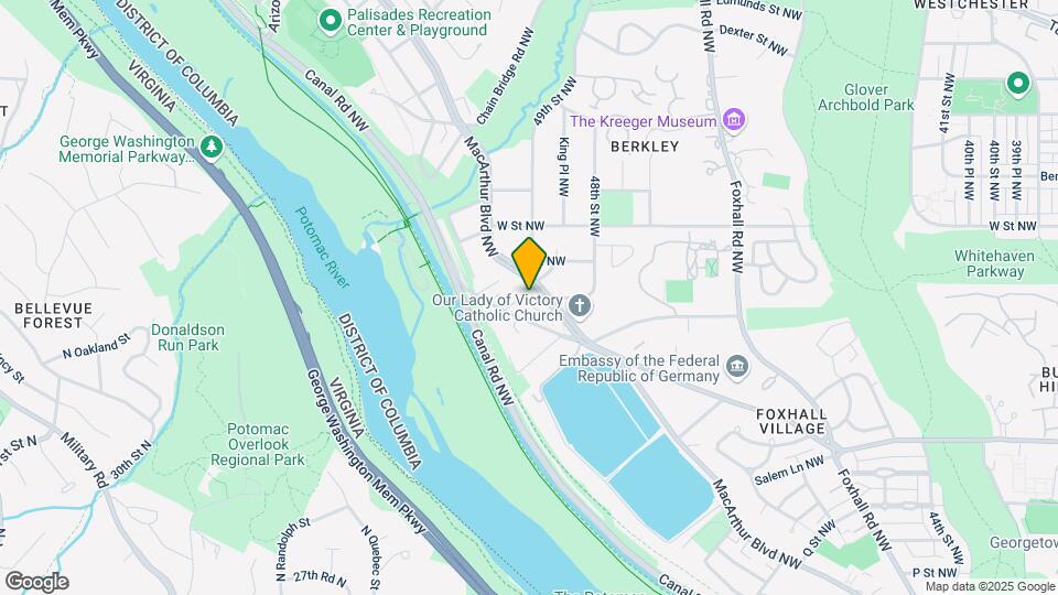 4840 MacArthur Blvd NW Map and Location Details