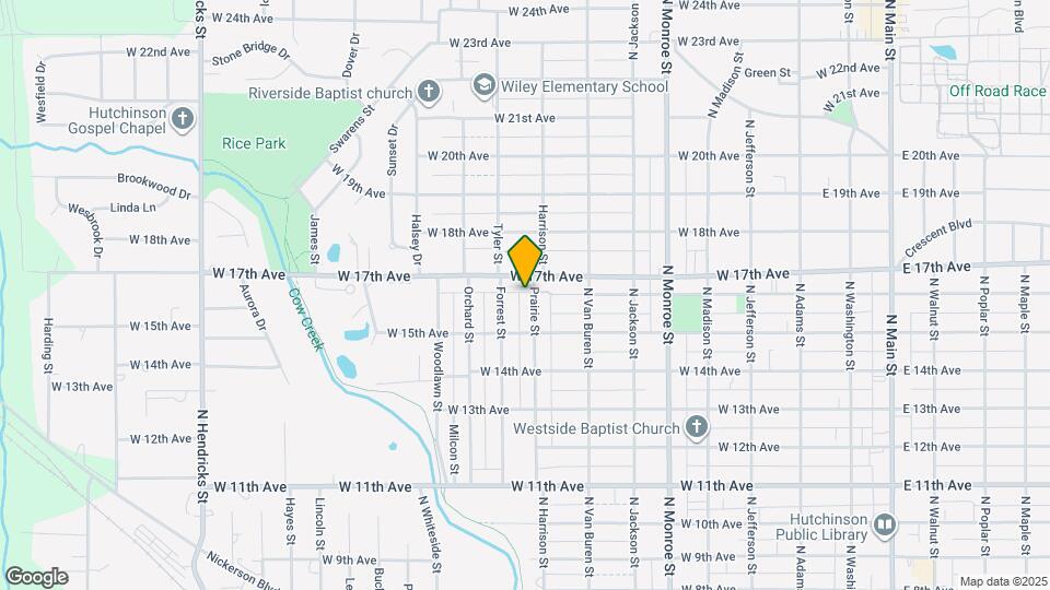 1515 Prairie St Map and Location Details