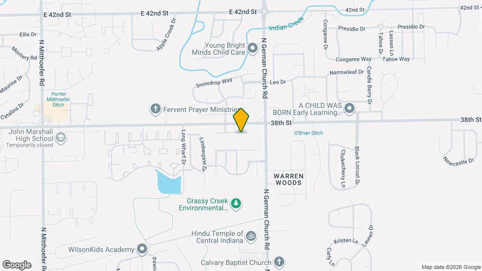 10905 Penwell Wy Mapa y Detalles de la Ubicación