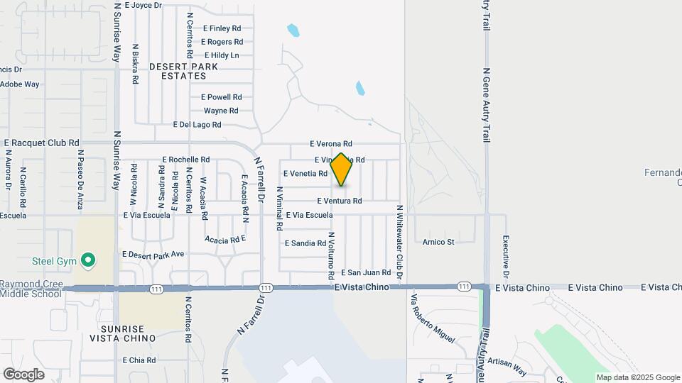 2241 N San Gorgonio Rd Map and Location Details
