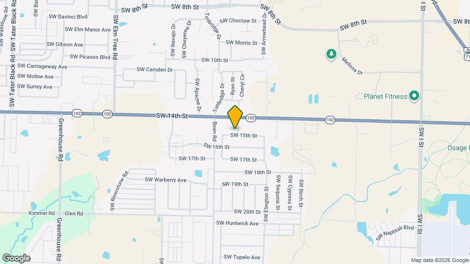 2400 SW 15th St Map and Location Details