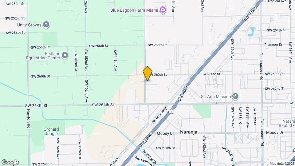 26144 SW 146th Ct Mapa y Detalles de la Ubicación