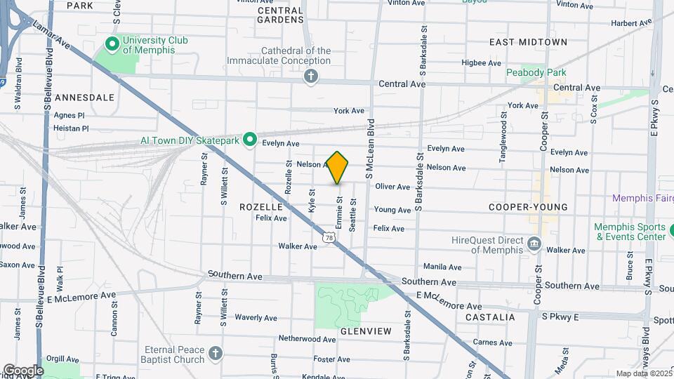 1757 Euclid Ave Map and Location Details