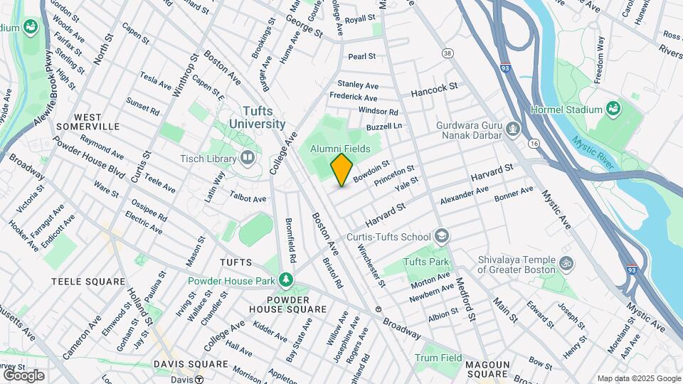 124 Bowdoin St Map and Location Details