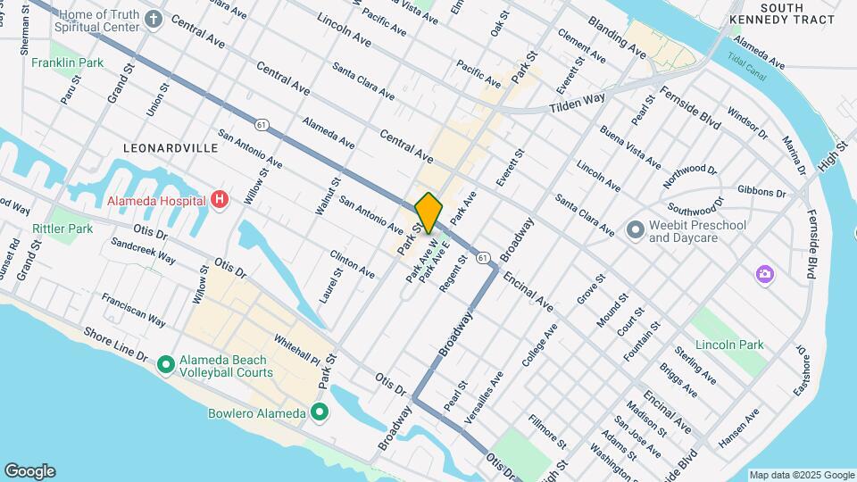 1239 Park Ave Mapa y Detalles de la Ubicación