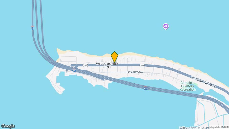 1262 W Ocean View Ave Mapa y Detalles de la Ubicación