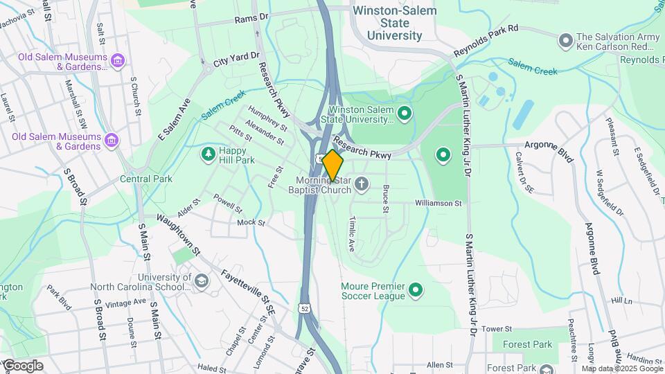 1327 Cunningham St Map and Location Details