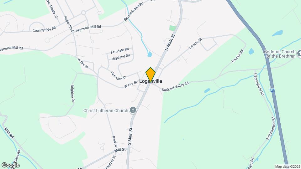 1 S Main St Map and Location Details