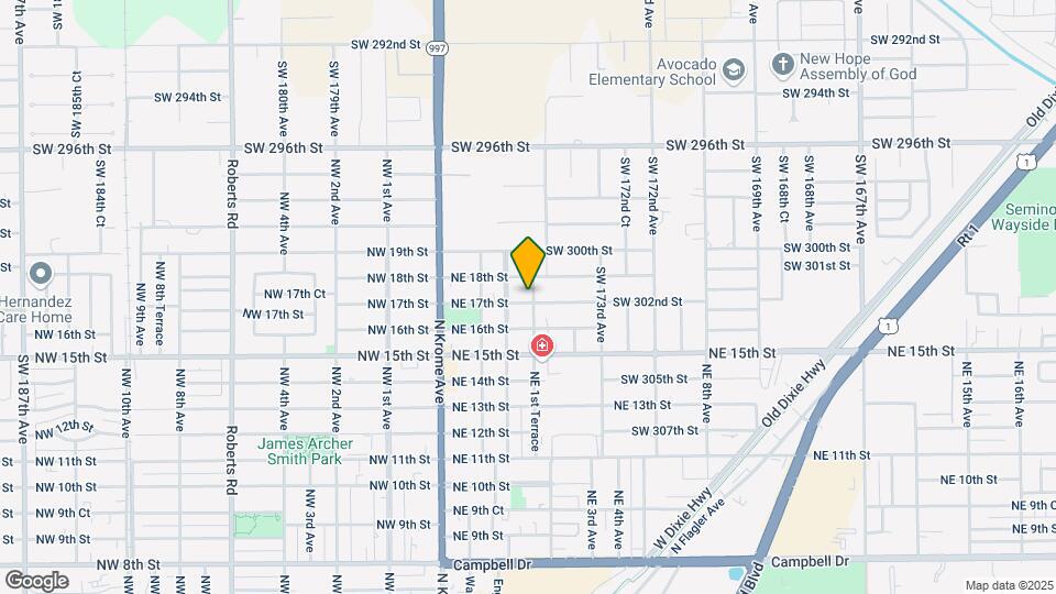 139 NE 17th St Map and Location Details